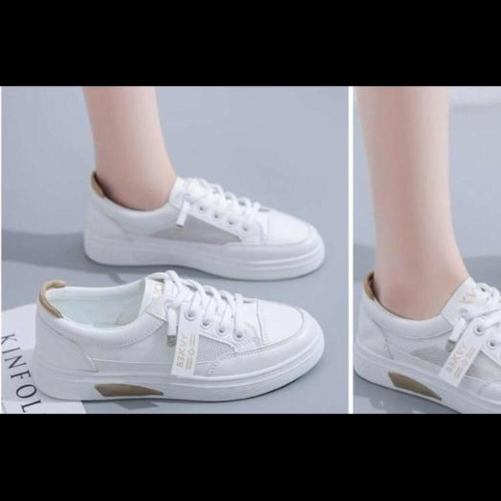 Romwe White Skate Shoes